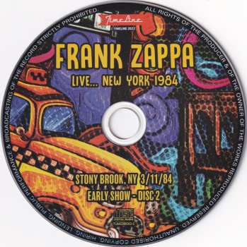 4CD/Box Set Frank Zappa: Live... New York 1984 390620