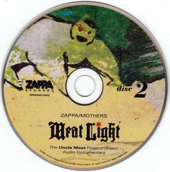 3CD Frank Zappa: Meat Light (The Uncle Meat Project/Object Audio Documentary) 420184