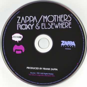 CD Frank Zappa: Roxy & Elsewhere 31104