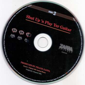 2CD Frank Zappa: Shut Up 'N Play Yer Guitar 32451