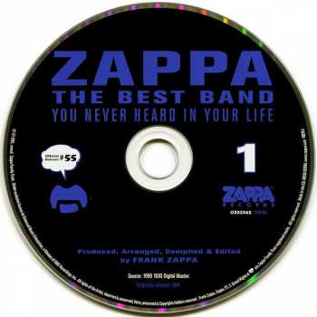 2CD Frank Zappa: The Best Band You Never Heard In Your Life 4088