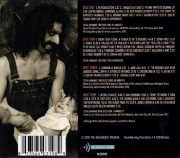 4CD/Box Set Frank Zappa: The Broadcast Archives 427433