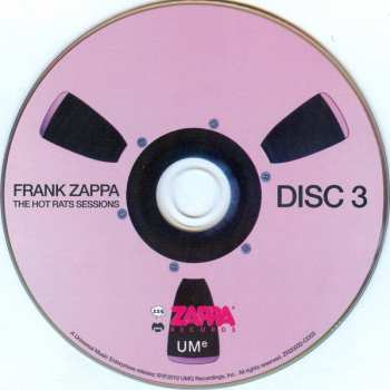 6CD/Box Set Frank Zappa: The Hot Rats Sessions DLX | LTD 16559