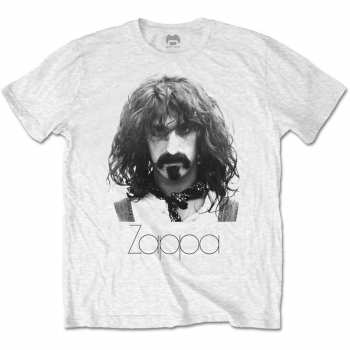 Merch Frank Zappa: Tričko Thin Logo Frank Zappa Portrait  L