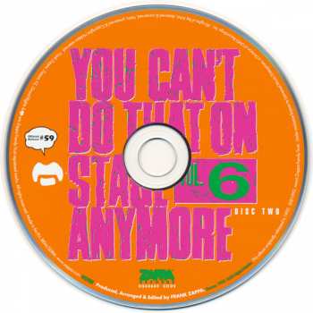 2CD Frank Zappa: You Can't Do That On Stage Anymore Vol. 6 41200