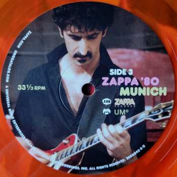 3LP Frank Zappa: Zappa '80 Munich CLR | LTD 536147