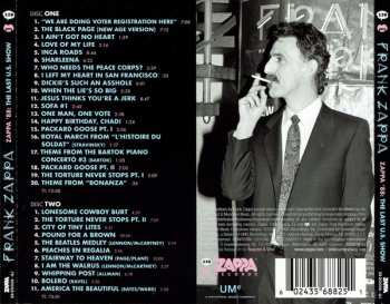 2CD Frank Zappa: Zappa '88: The Last U.S. Show