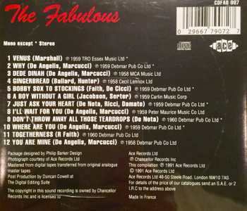 CD Frankie Avalon: The Fabulous Frankie Avalon 285856
