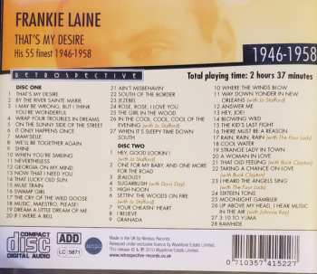2CD Frankie Laine: That's My Desire: His 55 Finest, 1946-1958 269348