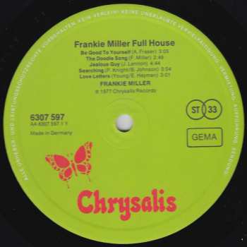 LP Frankie Miller: Full House 432464