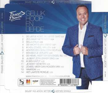 CD Frans Bauer: Geluk Hoop En Liefde