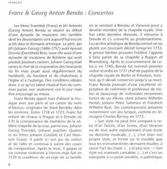 CD František Benda: Concerti 334115