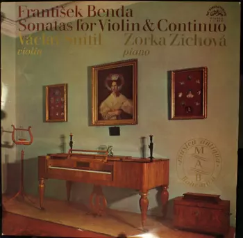 František Benda: Sonatas For Violin & Continuo