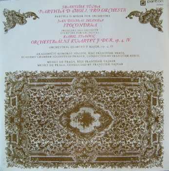 LP František Ignác Tůma: Parthia D Moll Pro Orchestr, Ipocondria, Orchestrální Kvartet F Dur, Op. 4, IV. 524680