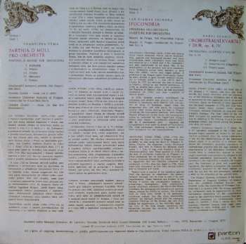 LP František Ignác Tůma: Parthia D Moll Pro Orchestr, Ipocondria, Orchestrální Kvartet F Dur, Op. 4, IV. 524680