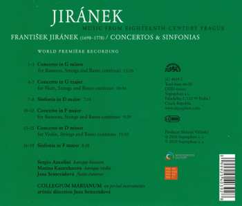 CD František Jiránek: Concertos & Sinfonias 411032