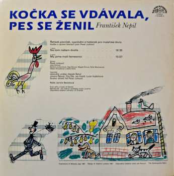 LP František Nepil: Kočka Se Vdávala, Pes Se Ženil (Řetízek Písniček, Vyprávění A Hádanek Pro Mateřské Školy) 43585