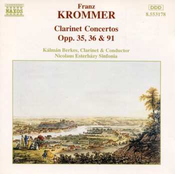 Album František Vincenc Kramář - Krommer: Clarinet Concertos Opp. 35, 36 & 91