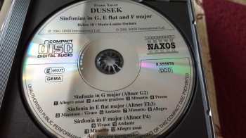 CD František Xaver Dušek: Three Sinfonias 117157