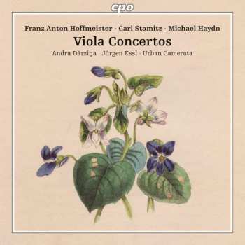 Album Franz Anton Hoffmeister: Andra Darzina - Violakonzerte