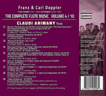 CD Albert Franz Doppler: The Complete Flute Music - Volume 4 / 10 391214