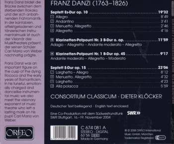 CD Franz Danzi: Septette & Potpourris 174348