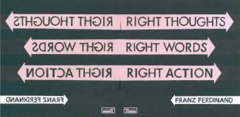 CD Franz Ferdinand: Right Thoughts, Right Words, Right Action 30536