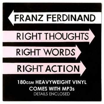 LP Franz Ferdinand: Right Thoughts, Right Words, Right Action 30538