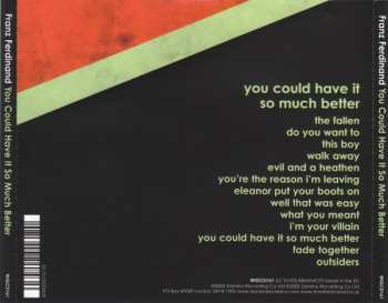 CD Franz Ferdinand: You Could Have It So Much Better