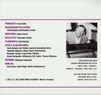 CD Franz Grothe: Deutsche Filmkomponisten, Folge 7 DIGI 122943