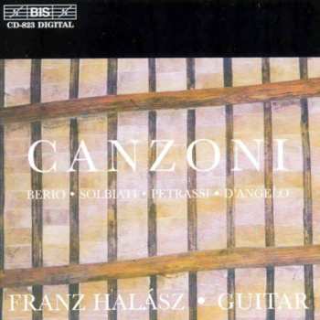 CD Franz Halasz: Canzoni - Italian Music For Guitar 476497