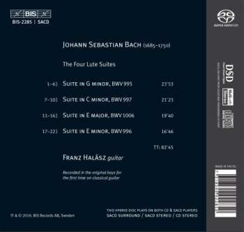 SACD Franz Halasz: J.S. Bach: The Lute Suites 149128