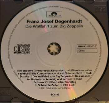 CD Franz Josef Degenhardt: Die Wallfahrt Zum Big Zeppelin 229875