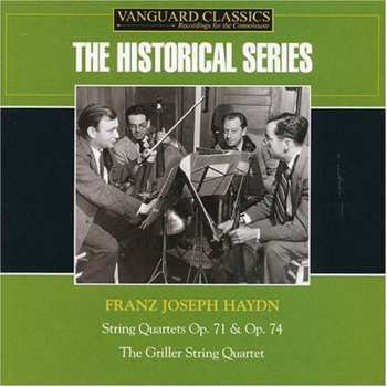 2CD Joseph Haydn: String Quartets Op. 71 & Op. 74