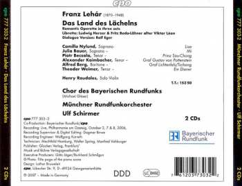 2CD Franz Lehár: Das Land Des Lächelns 120312