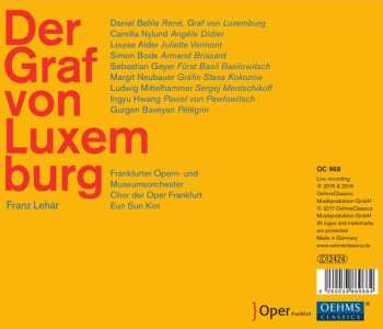 2CD Franz Lehár: Der Graf von Luxemburg 195776