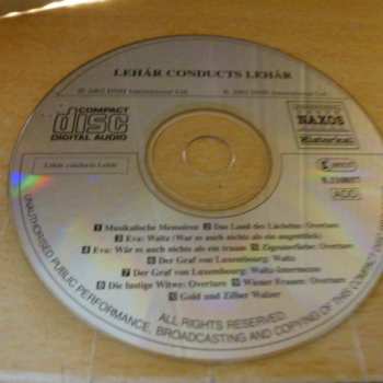 CD Franz Lehár: Lehár Conducts Lehár 260607