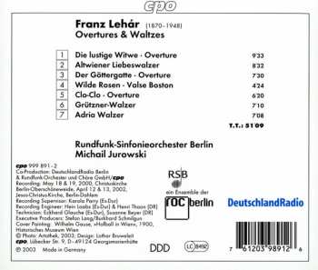 CD Franz Lehár: Overtures & Waltzes 121450