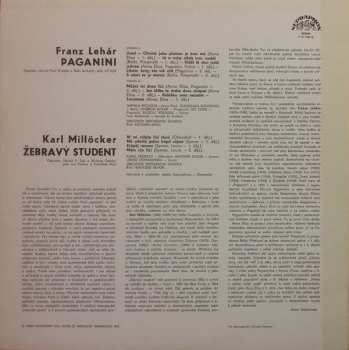 LP Franz Lehár: Paganini / Žebravý Student 117501