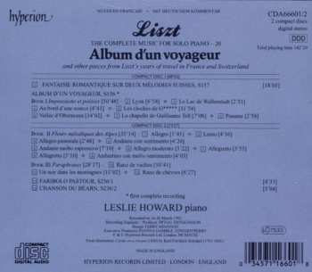 2CD Franz Liszt: Album D'Un Voyageur 324369