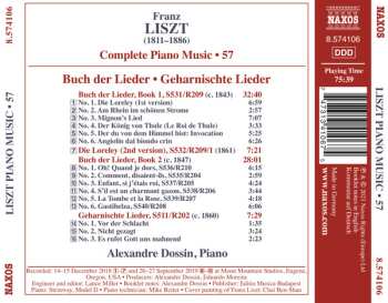 CD Franz Liszt: Complete Piano Music • 57 446493