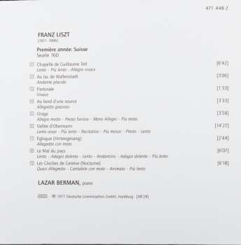 3CD/Box Set Franz Liszt: Années De Pèlerinage - Complete Recording 45178