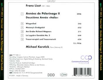 CD Franz Liszt: Années De Pèlerinage II / Late Piano Works 461794