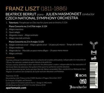 CD Franz Liszt: Athanor; Totentanz; Piano Concertos 103782