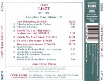 CD Franz Liszt: Ballades • Polonaises • Trois Morceaux Suisses 346050