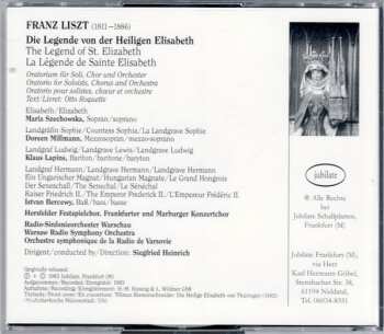 2CD Franz Liszt: Die Legende Von Der Heiligen Elisabeth 179354