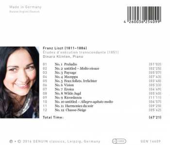 CD Franz Liszt: Études D'exécution Transcendante 316043