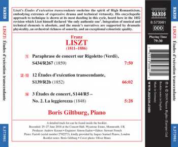 CD Franz Liszt: Études D’Exécution Transcendante 114674