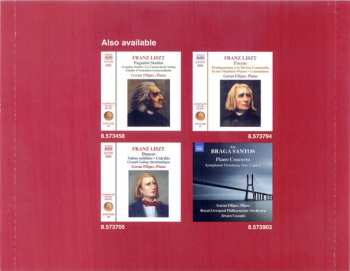 CD Franz Liszt: Fantasia On Hungarian Folk Themes 120082