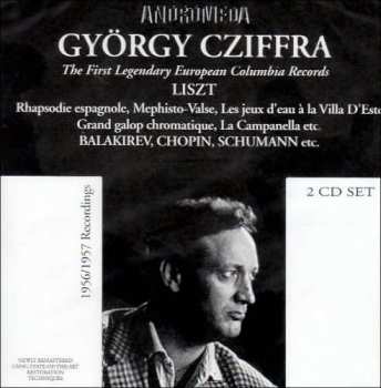 Album Franz Liszt: György Cziffra - First Legendary European Columbia Records